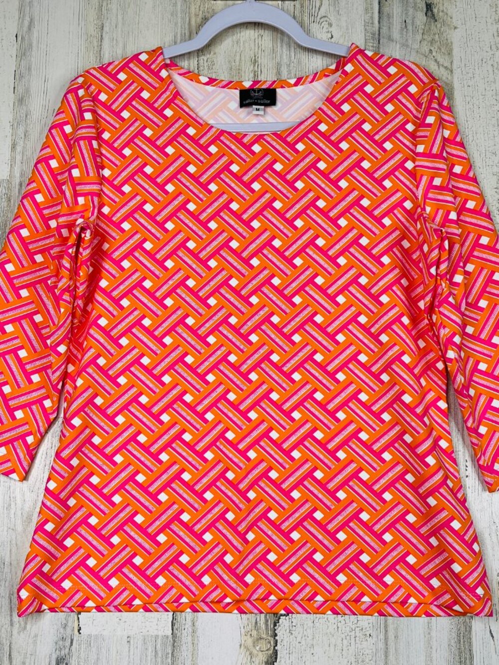 Sailor-Sailor Retro Jersey Stretch Top Womens M UPF Sun Protection